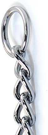 Pet Champion Choke Chain No Pull Adjustable Metal Dog Collar, Large 3mm x 20-26in - Image 3