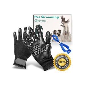 Tenex Premium Hands-on Pet Grooming  DE shredding Gloves (1pair) Premium