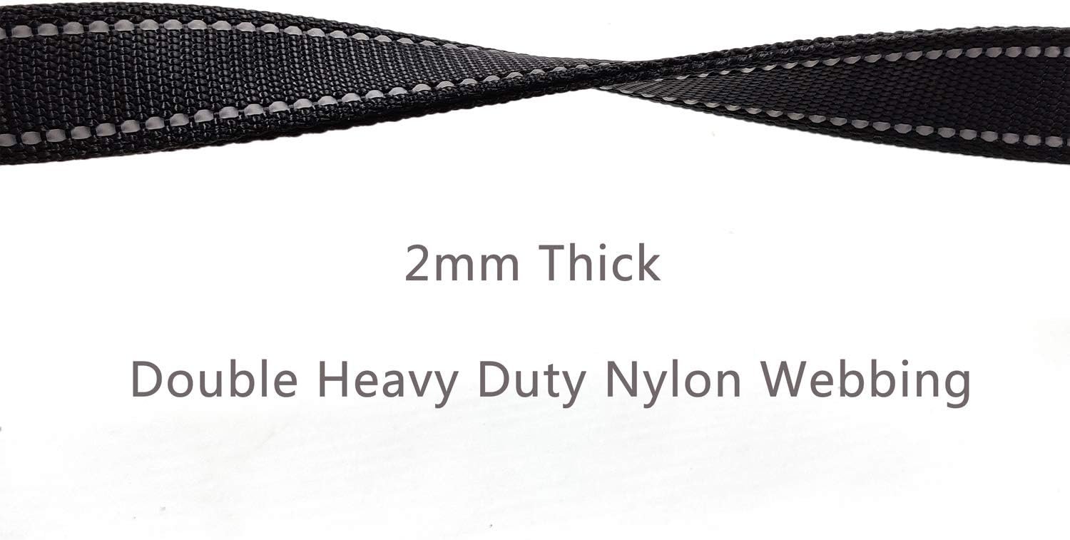 Heavy Duty Dog Leash with Comfortable Padded Handle Reflective Training Dog leashes for Medium Large Dogs Up to 80lbs - Image 6