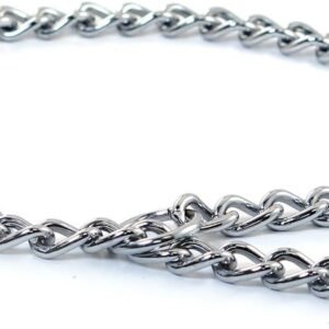 Pet Champion Choke Chain No Pull Adjustable Metal Dog Collar, Large 3mm x 20-26in