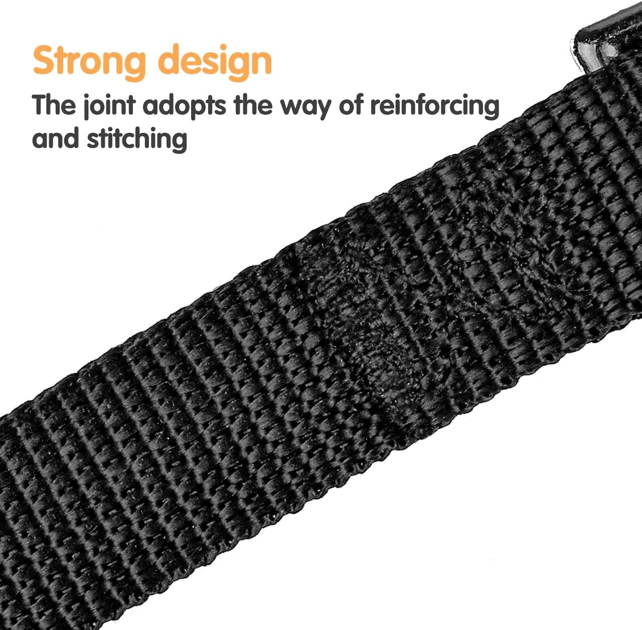 Dog/Puppy Obedience Recall Training Agility Lead - 9 meter Training Leash - Great for Training, Play, Camping, or Backyard, 2 Packs Black Long Leash - Image 7