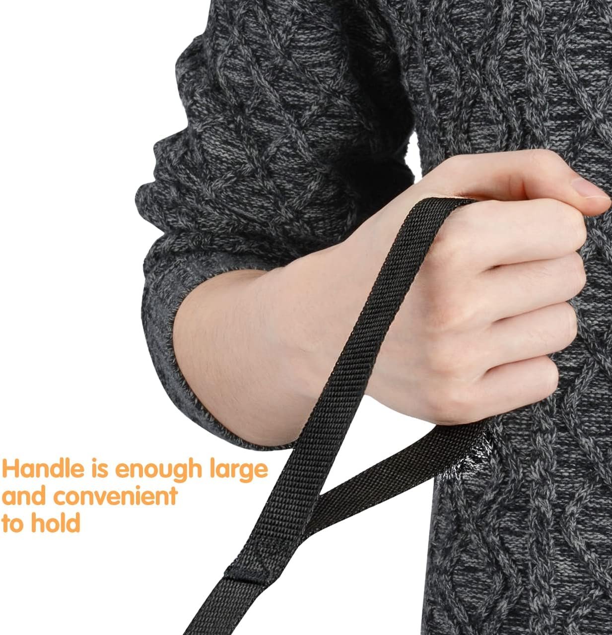 Dog/Puppy Obedience Recall Training Agility Lead - 9 meter Training Leash - Great for Training, Play, Camping, or Backyard, 2 Packs Black Long Leash - Image 4