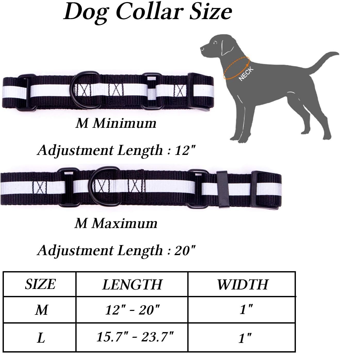 Reflective Strong Dog Leash, Heavy Duty Dog Leash with Reflective Dog Collar and Dog Waste Bag Dispenser for Dogs (150 cm Leash + L Collar, Blue) - Image 13