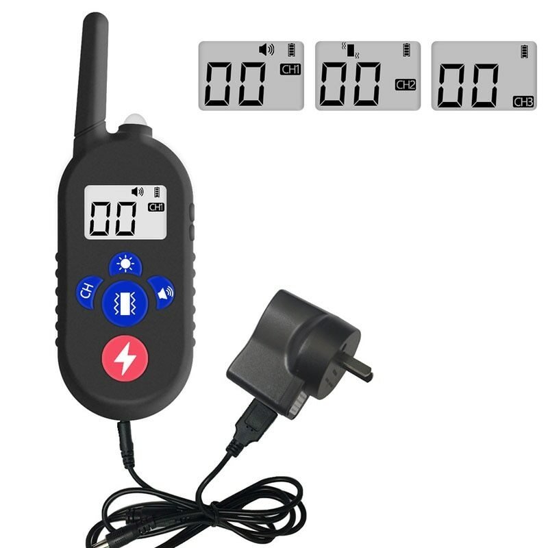 Remote Control Electric Shock Bark Stopper Vibration Warning Pet Supplies Electronic Waterproof Collar Dog Training Device - Image 14