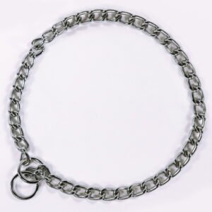 Pet Champion Choke Chain No Pull Adjustable Metal Dog Collar, Extra Large 4mm x 22-28in