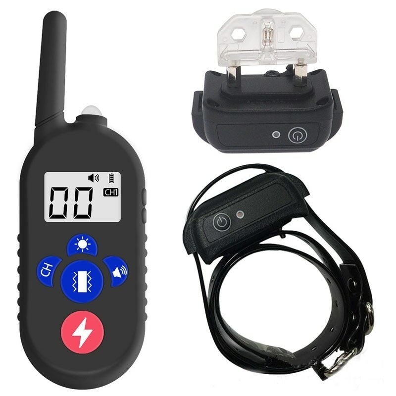 Remote Control Electric Shock Bark Stopper Vibration Warning Pet Supplies Electronic Waterproof Collar Dog Training Device - Image 4