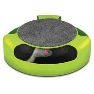 Feline Frenzy Cat Toy with Scratch Pad