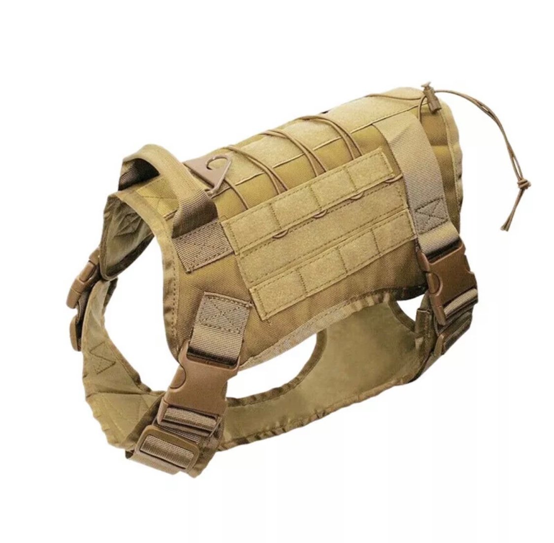 Premium Tactical Dog Harness, Military Dog Harness Patent Straps, Extended Service Dog Vest No Pull Dog Harness with Way Handles& Metal D Rings, Personalized Dog Vest (M),(L),(XL) - Image 5