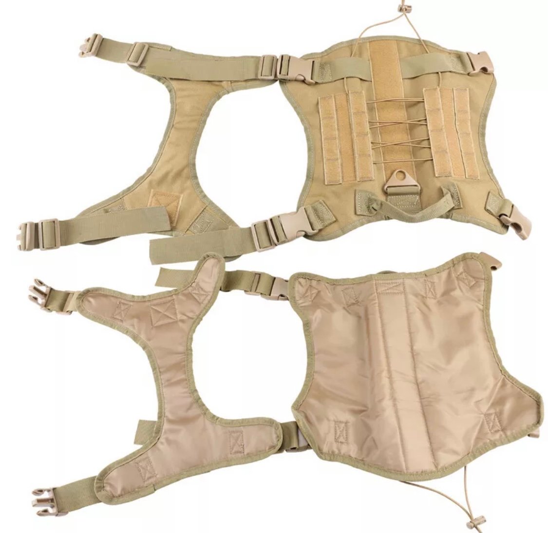 Premium Tactical Dog Harness, Military Dog Harness Patent Straps, Extended Service Dog Vest No Pull Dog Harness with Way Handles& Metal D Rings, Personalized Dog Vest (M),(L),(XL) - Image 12