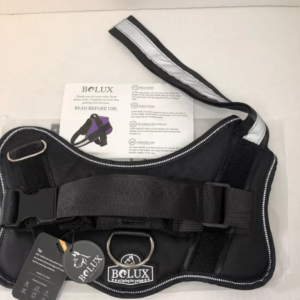 Bolux Dog Harness, No-Pull Reflective Dog Vest, Breathable Adjustable Pet Harness with Handle for Outdoor Walking - No More Pulling, Tugging or Choking