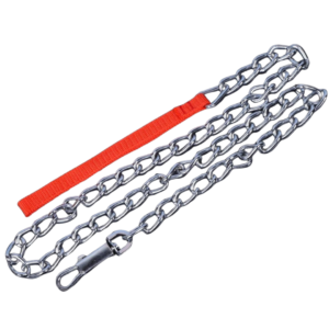 CHAIN LEASH WITH Nylon HANDLE