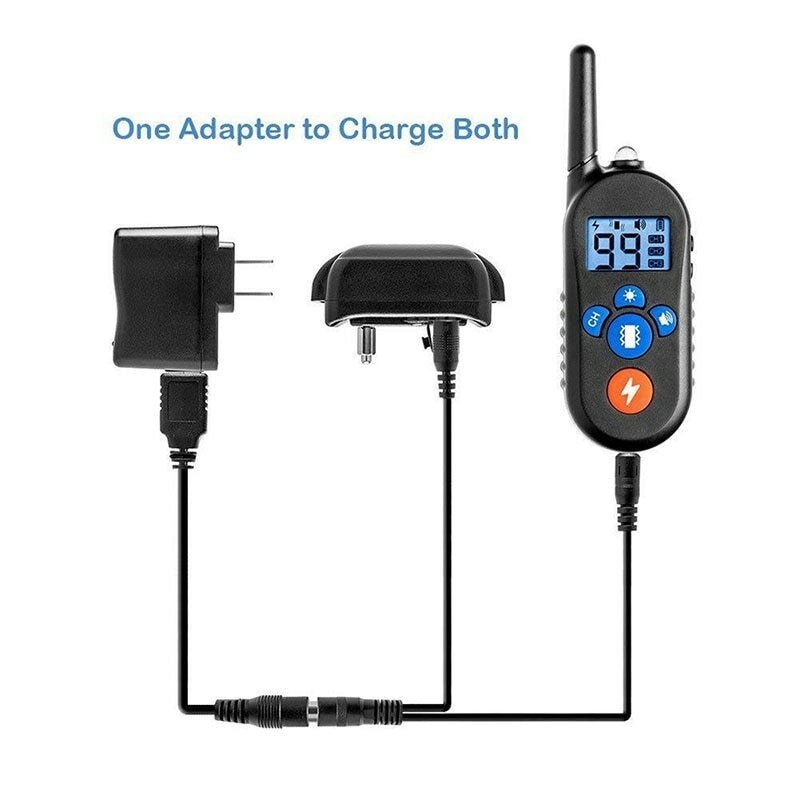 Remote Control Electric Shock Bark Stopper Vibration Warning Pet Supplies Electronic Waterproof Collar Dog Training Device - Image 7