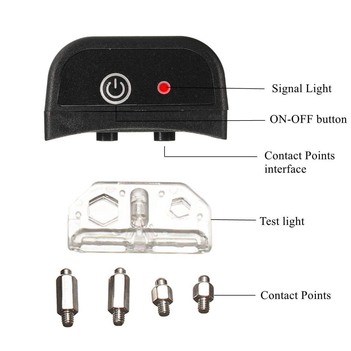 Dog Wireless Fence & Training Collar 2-in-1 System, Pets Dog Containment System Boundary Container with IP65 Waterproof Dog Training Collar Receiver, Adjustable Control Range 200 meter,for1dog - Image 8