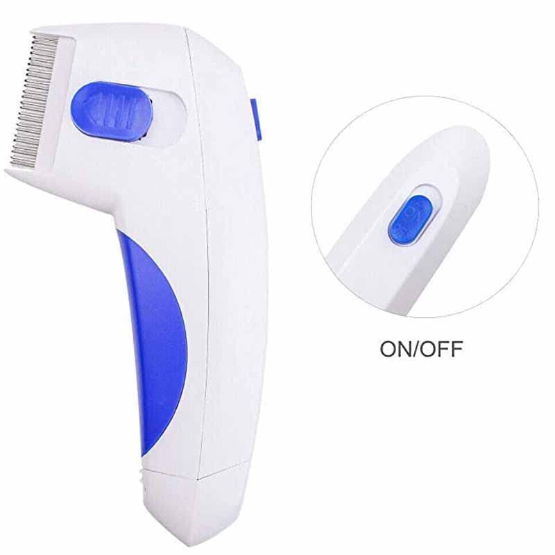 Electric Pet Comb, Stainless Steel, Effectively Removes Floating Hair for Long & Short-haired Pets like Cats/Dogs/Rabbits/ - Image 6