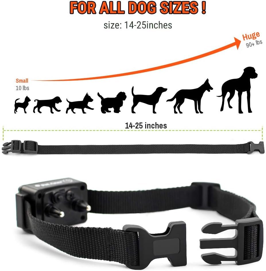Petrainer PET616A Waterproof dog training collar with remote electric collar for dogs with Beep Vibrate Static Rechargeable Dog Training Collar - Image 5