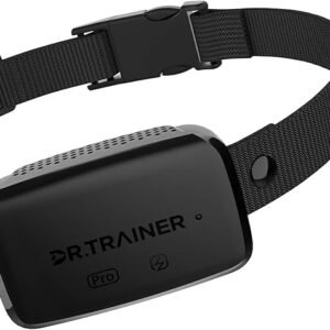 B1sPro Bark Collar with APP and Watch Control, IP68 Waterproof Dog Training Collar with Smart Progressive Correction, Barking Report, Custom Sound, Rechargeable Anti Bark Collar