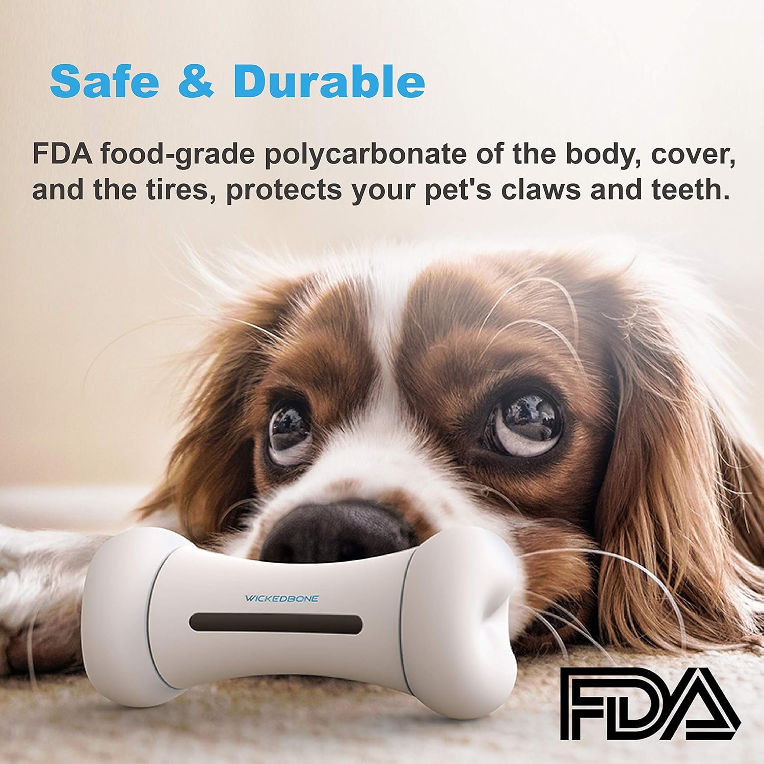 App enabled Smart wicked bone Bone, Safe, Durable and Automatic & Interactive Toy - Image 7